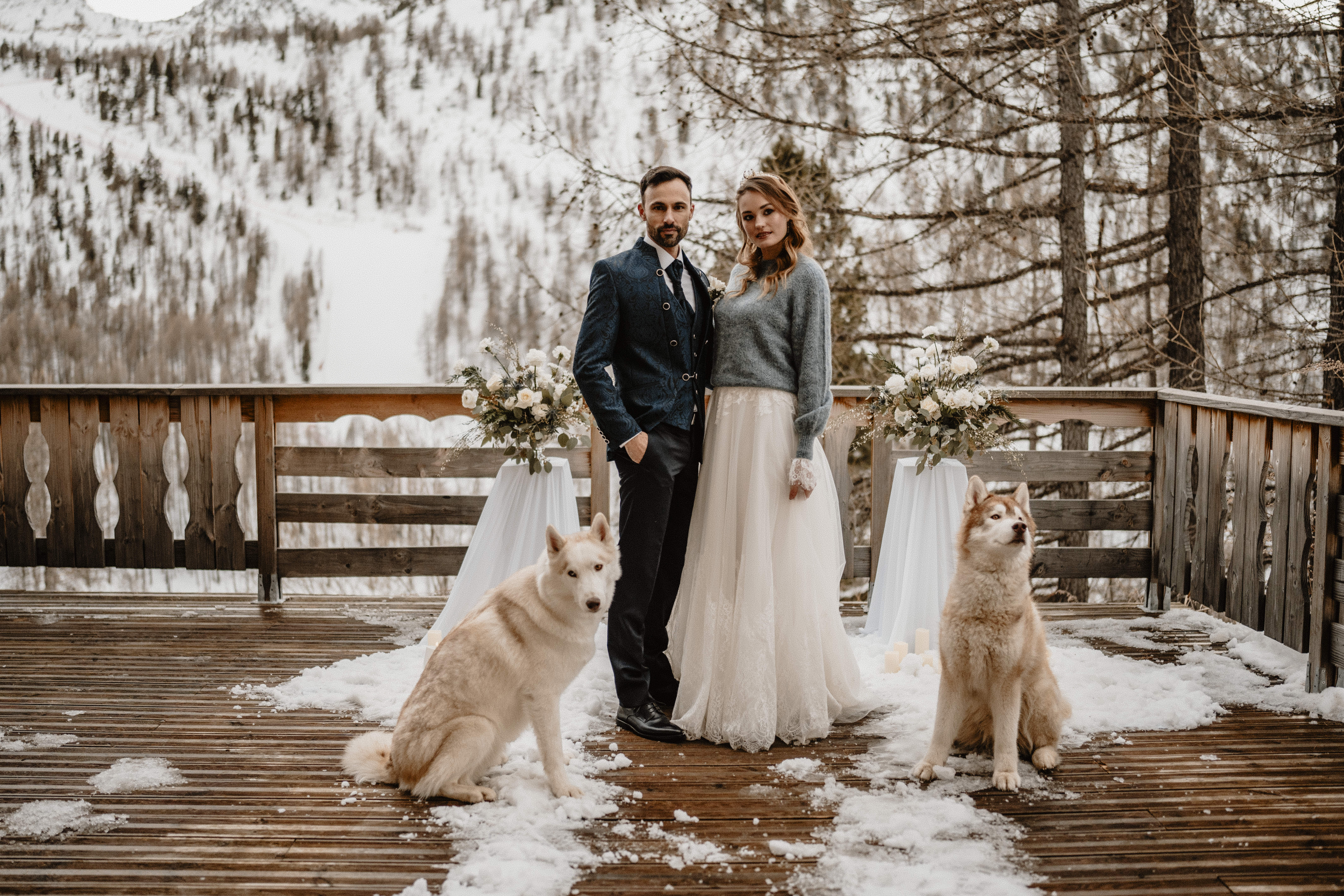 mariage hiver photographe mariage nomade isola 2000 french riviera cote d&rsquo;azur nice alpes-maritimes cannes menton monaco