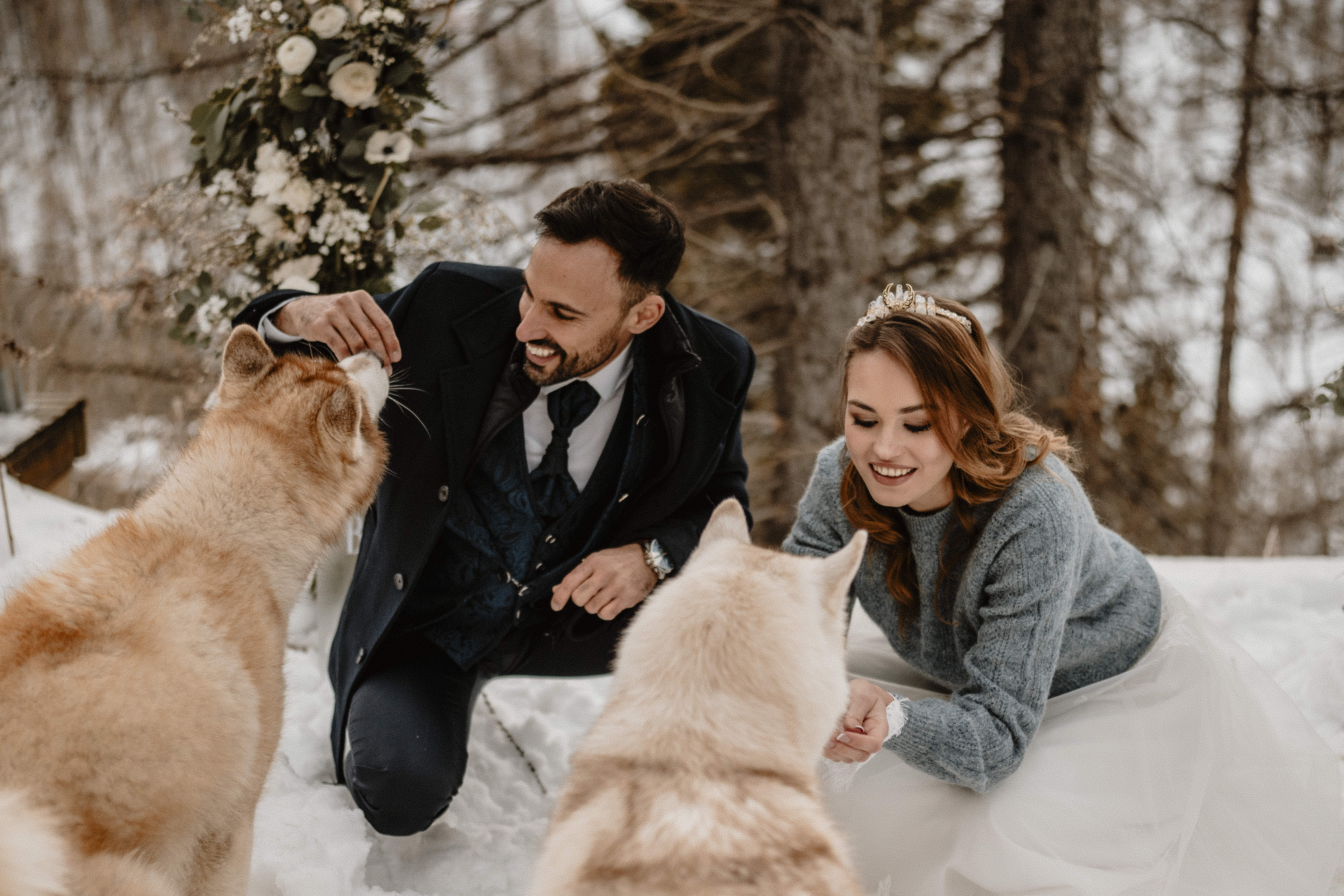 mariage hiver photographe mariage nomade isola 2000 french riviera cote d&rsquo;azur nice alpes-maritimes cannes menton monaco