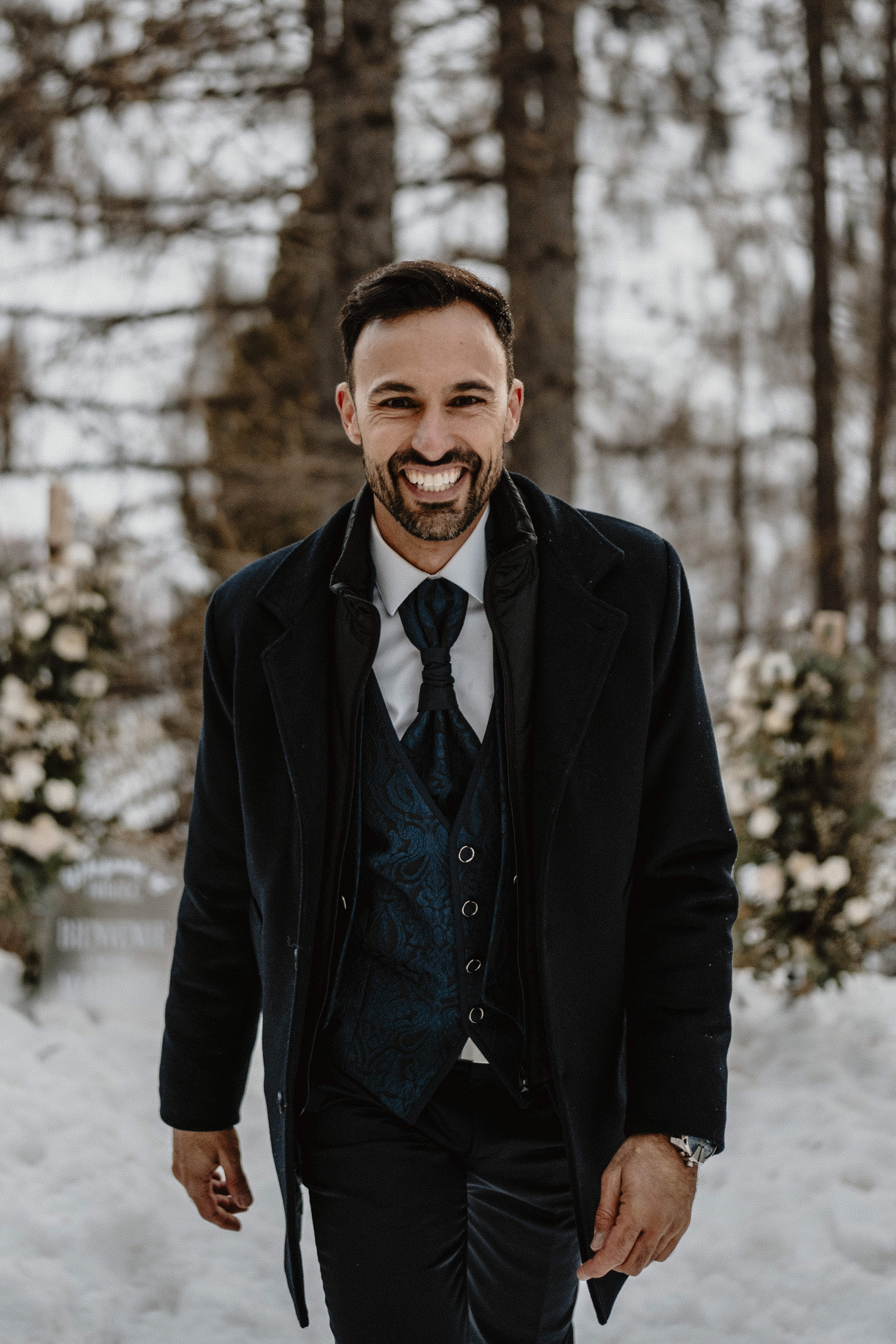 mariage hiver photographe mariage nomade isola 2000 french riviera cote d&rsquo;azur nice alpes-maritimes cannes menton monaco