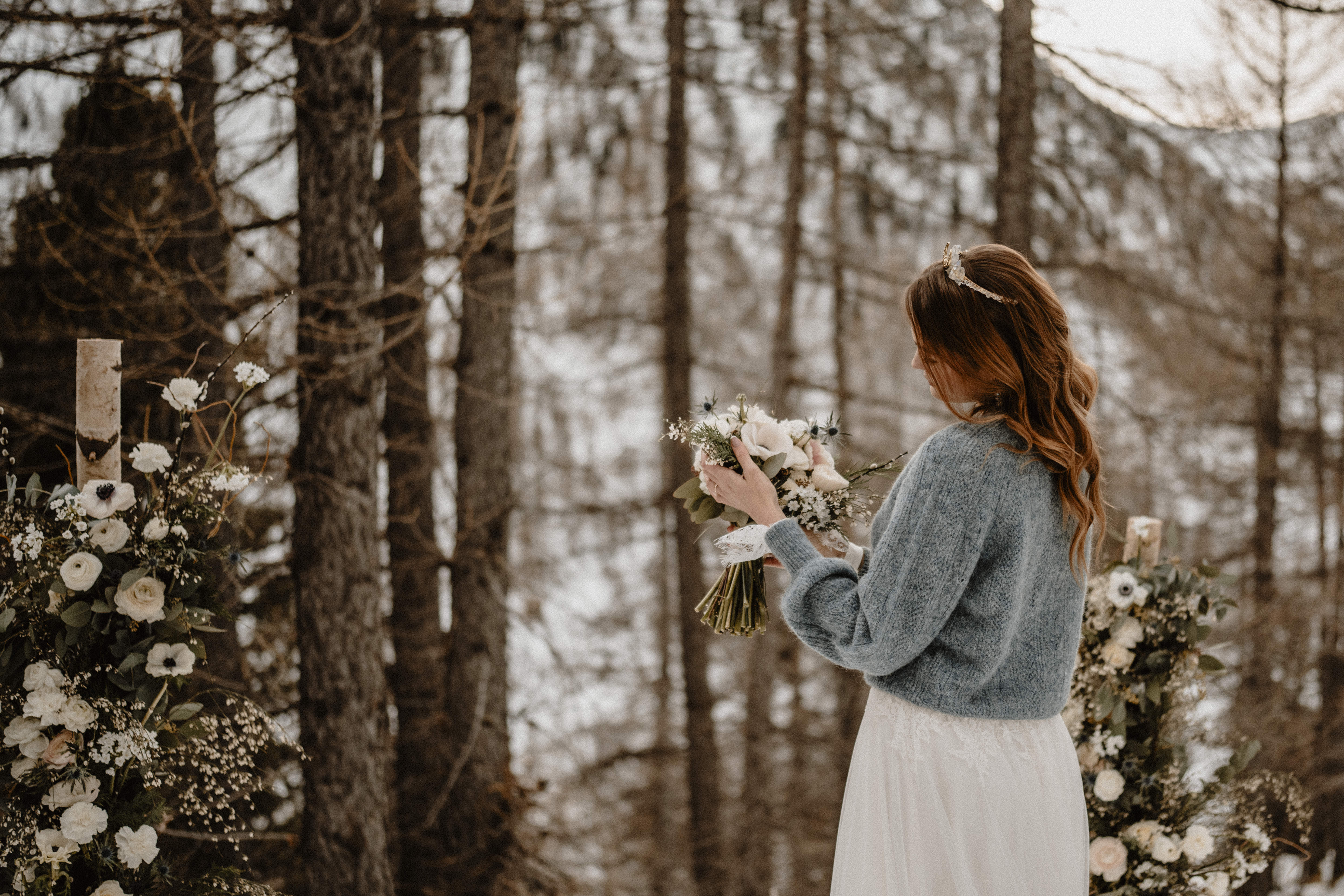 mariage hiver photographe mariage nomade isola 2000 french riviera cote d&rsquo;azur nice alpes-maritimes cannes menton monaco