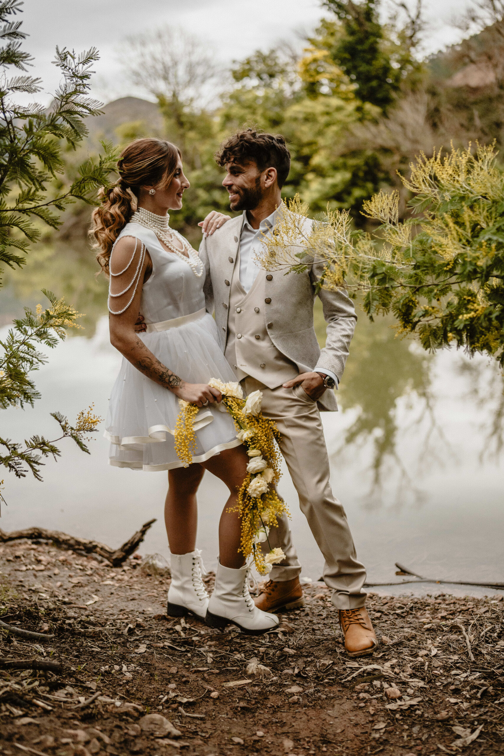 mariage en jaune