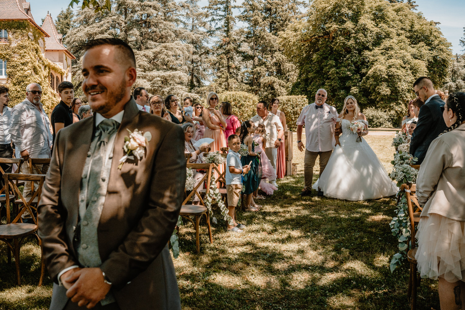 photographe mariage loire cordelle domaine des grands cèdres DMK Destination Art