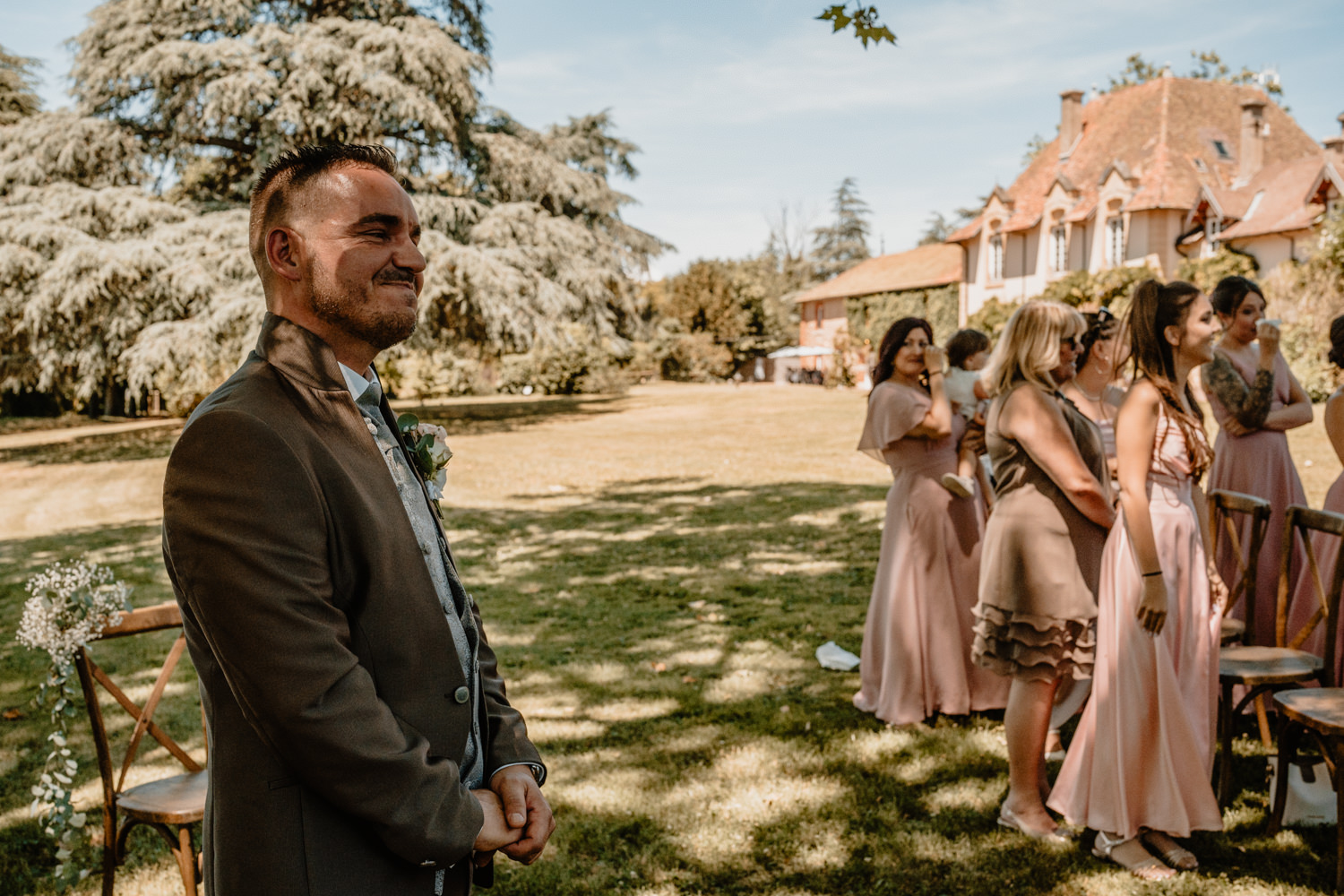 photographe mariage loire cordelle domaine des grands cèdres DMK Destination Art