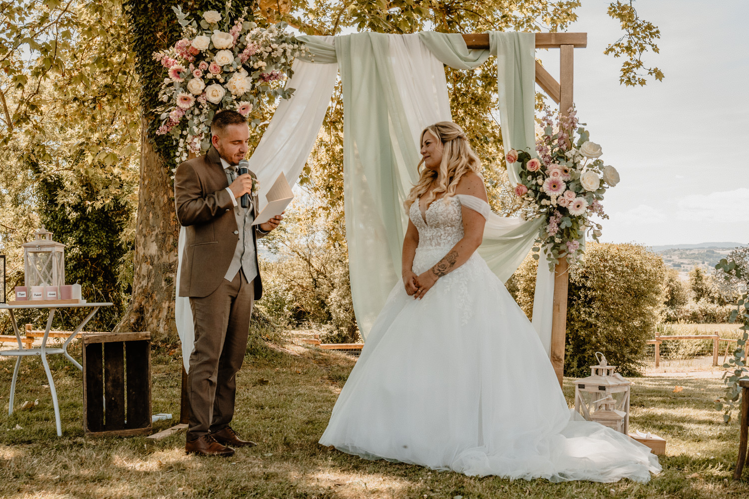 photographe mariage loire cordelle domaine des grands cèdres DMK Destination Art