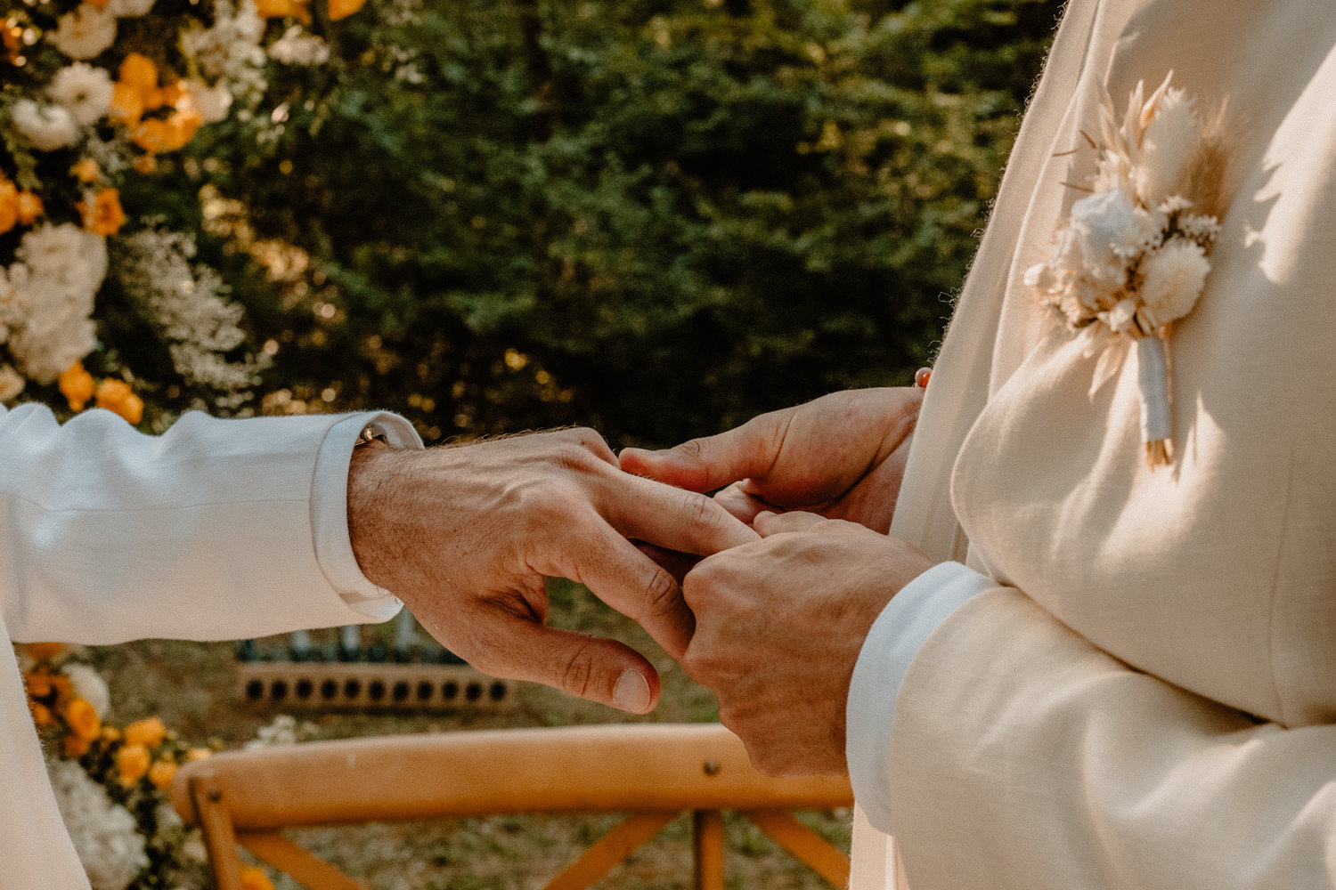 Domaine de La Chapelle Saint Bacchi - Photographe mariage provence jouques Aix-en-Provence