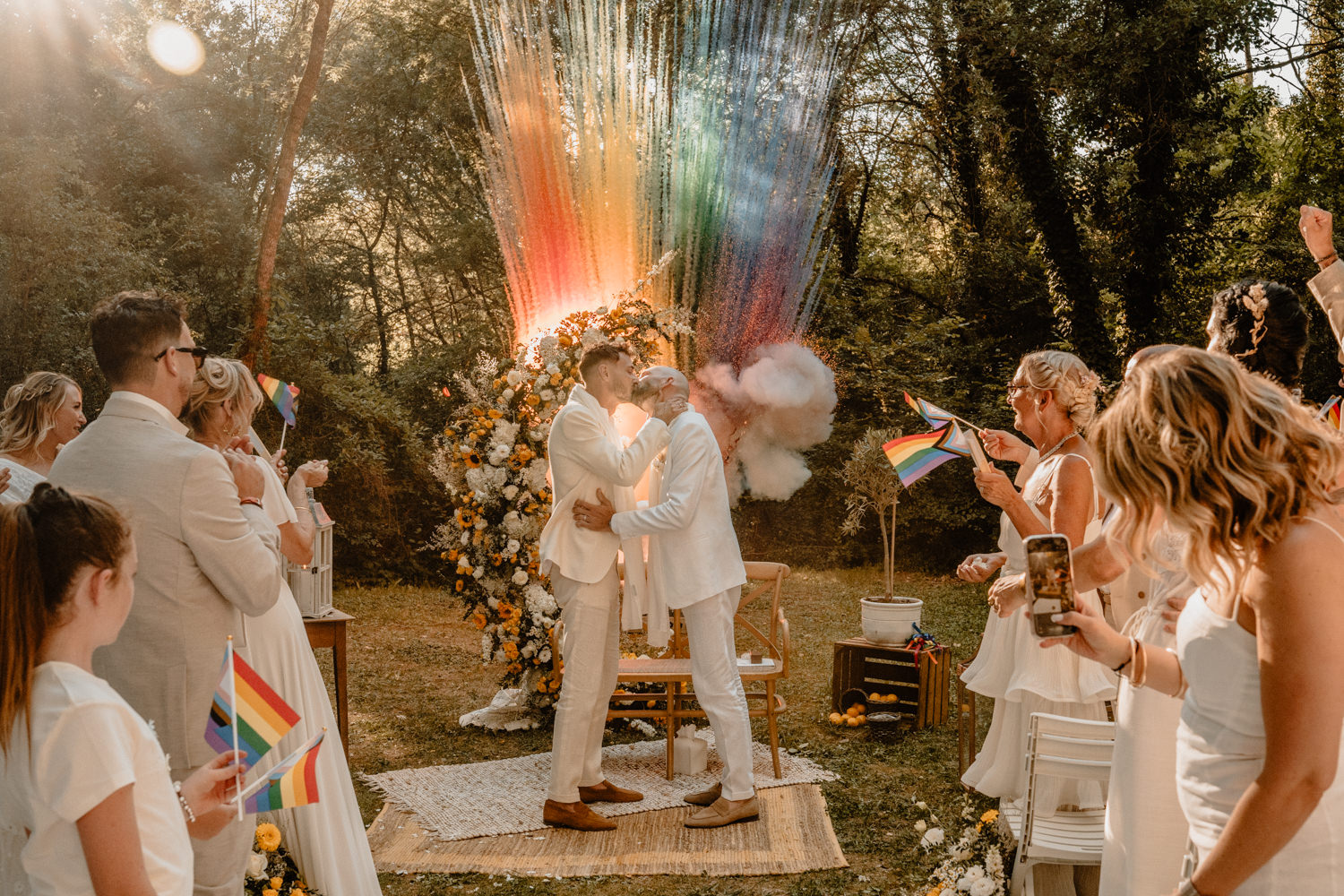 Domaine de La Chapelle Saint Bacchi - Photographe mariage provence jouques Aix-en-Provence