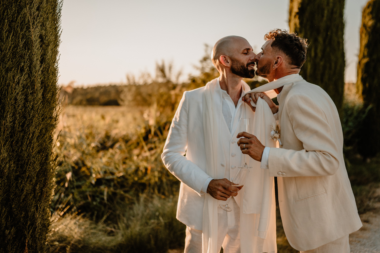 Domaine de La Chapelle Saint Bacchi Photographe mariage provence jouques Aix-en-Provence