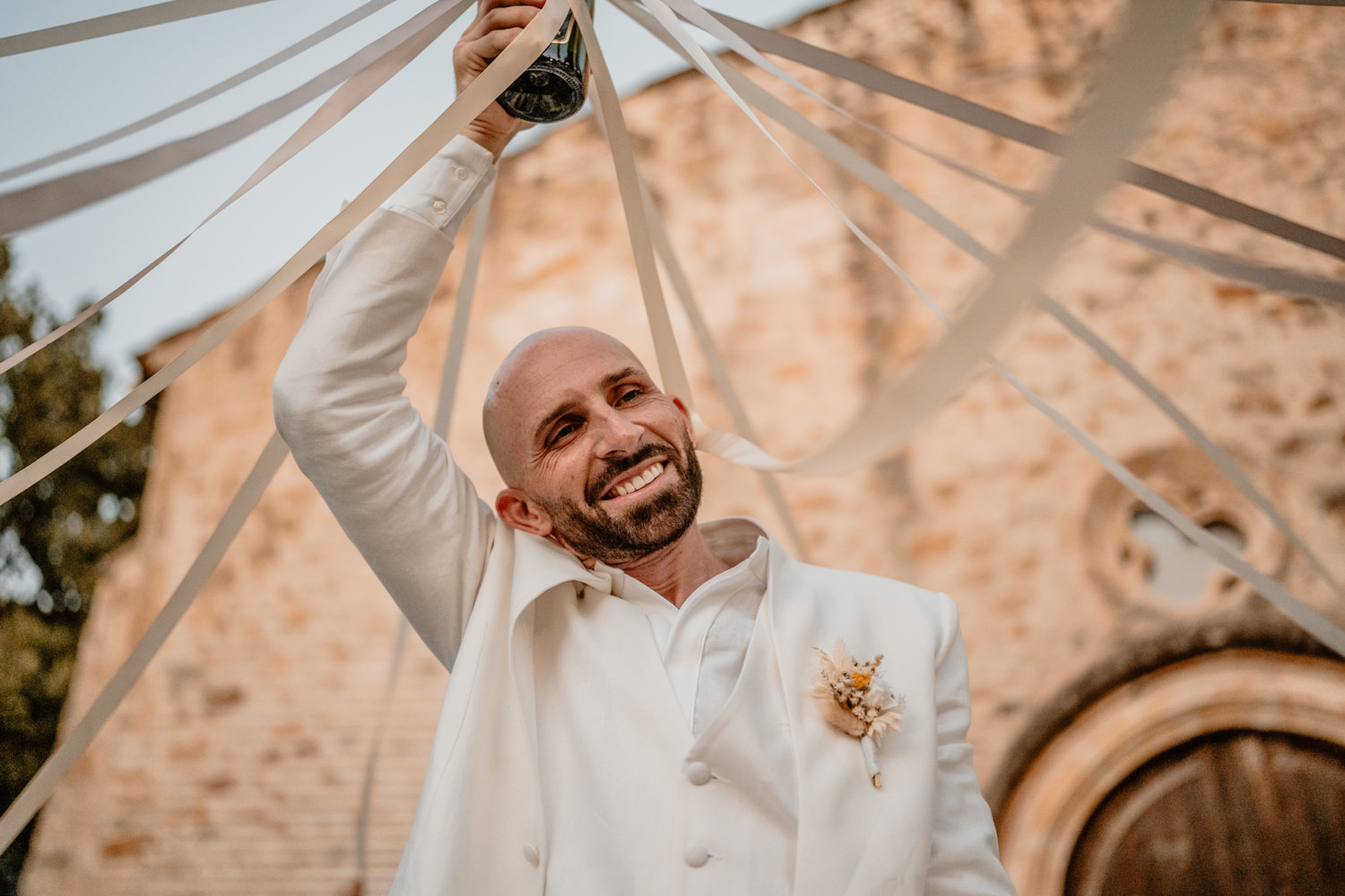 Domaine de La Chapelle Saint Bacchi Photographe mariage provence jouques Aix-en-Provence